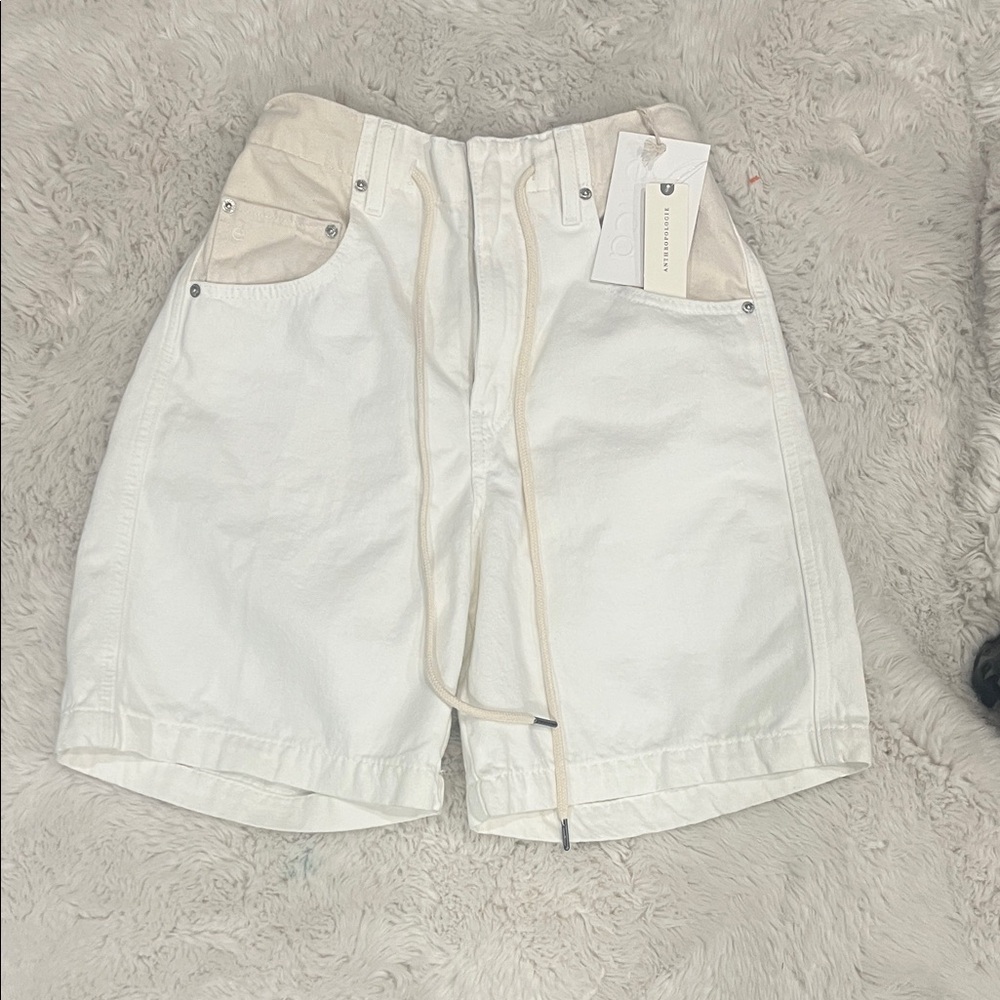 NWT Etica Cream Shorts